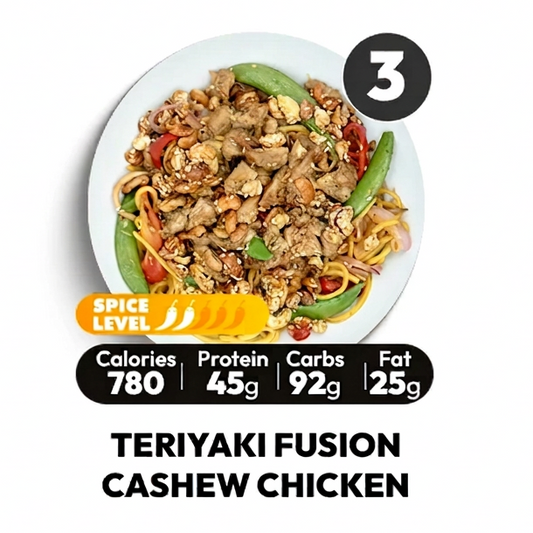 Teriyaki Fusion Cashew Chicken without description