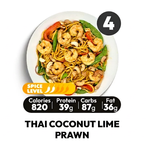 Thai Coconut Lime Prawn without description