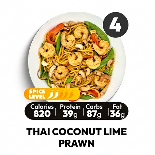 Thai Coconut Lime Prawn without description